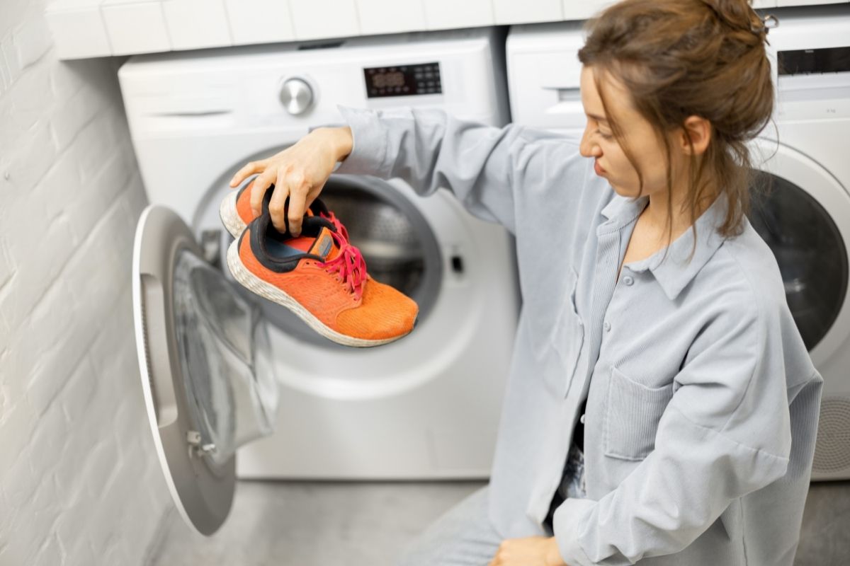 Can You Wash Shoes With Clothes?