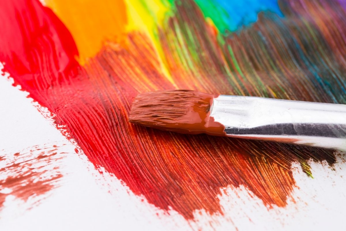 How to clean acrylic paintbrushes