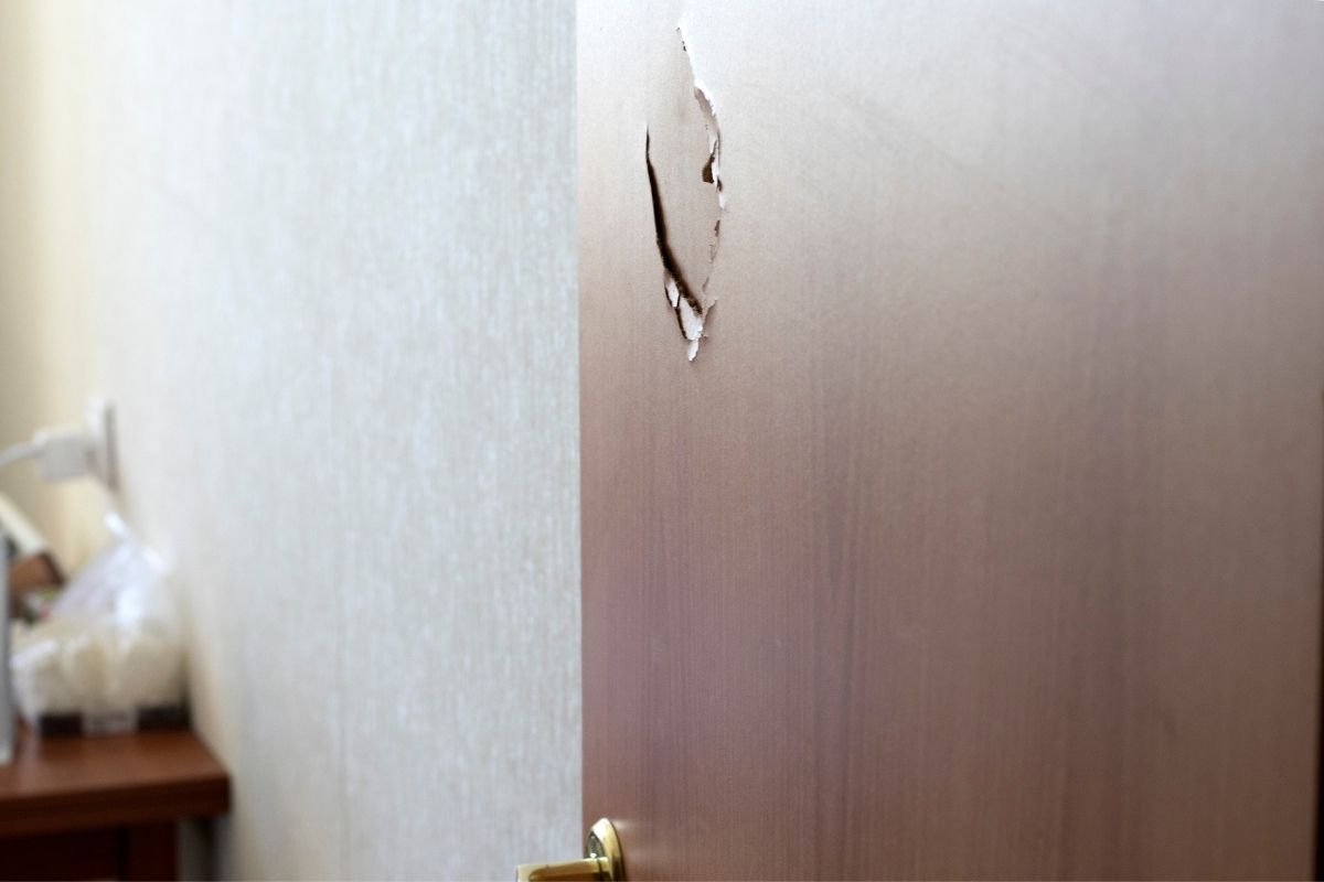 How To Fix A Hole In A Door?
