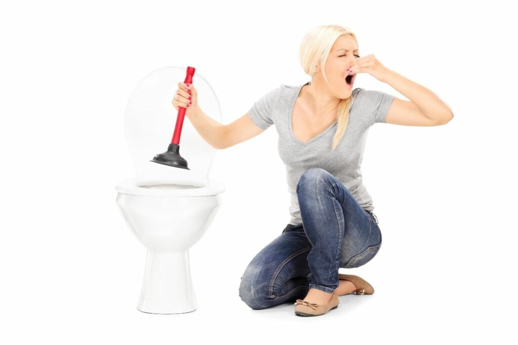 How to unclog a toilet when nothing works?